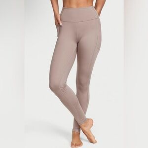 VICTORIA'S SECRET Core Essential Pocket Leggings Candlelight Rose Size M NWT